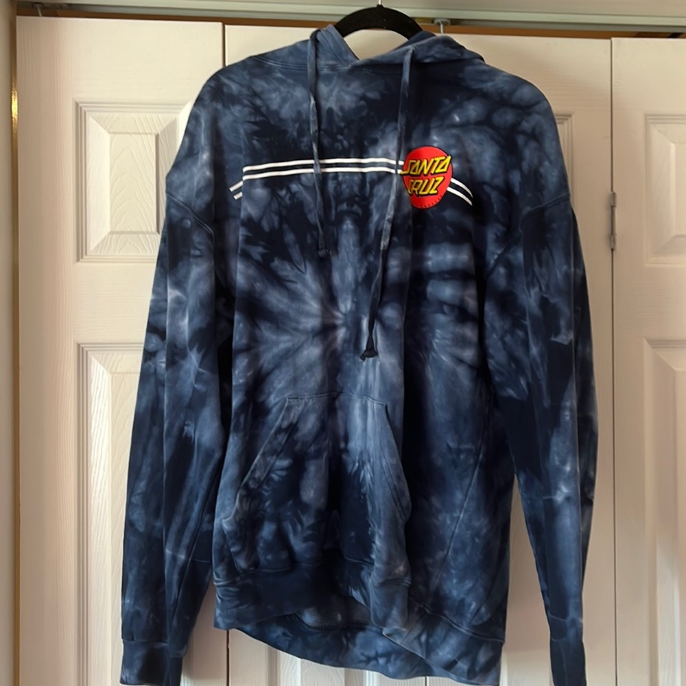 Large Tye-Dye Santa Cruz Sweatshirt